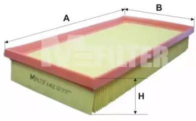 Воздушный фильтр MFILTER купить